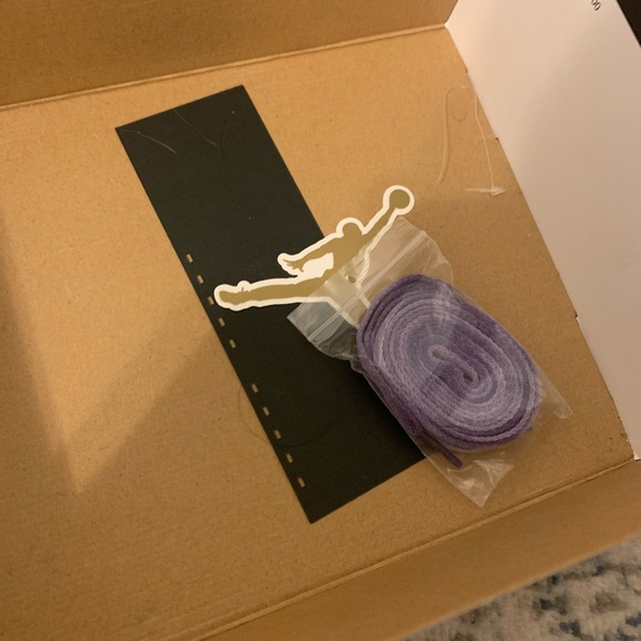 NEW Air Jordan 1 Retro High Court Purple size 4Y or 6 - Picture 9 of 9